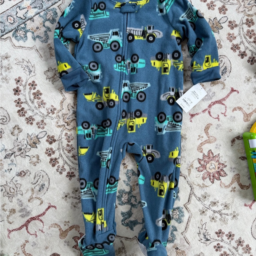Just One You by Carter’s 18M footed pajamas- NEW WITH TAGS